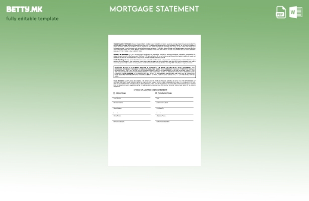 модерен стил Извештај за хипотека на Банката на Цејлон на Шри Ланка во шаблон  1